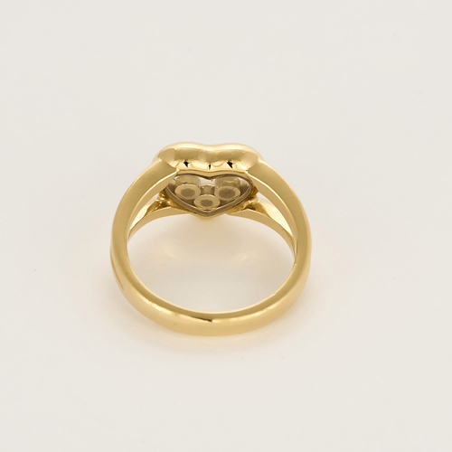 Bague 51,5 CHOPARD - Happy Diamonds - Bague or jaune et diamants 58 Facettes DV22785-2-515-5