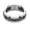Bague 55 CHANEL -ULTRA - Moyen Modèle- Bague en or blanc, céramique noire et diamants. 58 Facettes DV9816-3