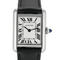 Montre CARTIER - Tank - Montre en acier à boitier rectangulaire et à mouvement quartz 58 Facettes DV26859-1
