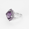 Bague 50 Mauboussin - Fou de toi - Bague en or blanc, améthyste et diamants 58 Facettes DV26848-4-50-2