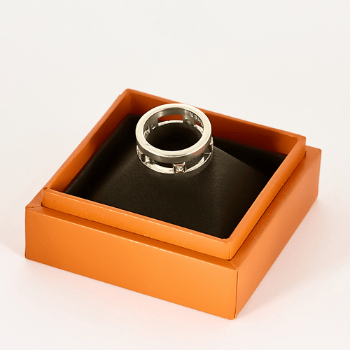 Bague 53 Hermès - Icare - Bague en argent, or jaune, diamants 58 Facettes DV22972-49-53-2