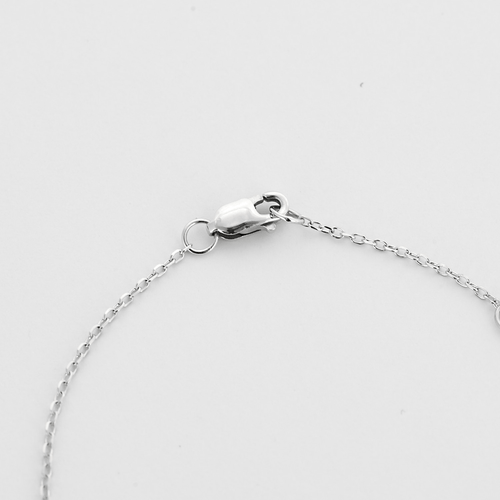 Collier DINH VAN - Pulse - Collier en or gris et diamants 58 Facettes DV27643-2