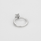 Bague 48 Bague Solitaire en or blanc et diamants 58 Facettes DV27085-1-48-2