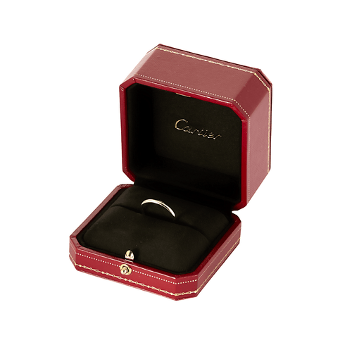 Bague 57 CARTIER - Alliance en platine 58 Facettes DV27248-2