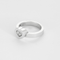 Bague 53 CHOPARD – Happy Heart – Bague en or gris et diamants. 58 Facettes DV27468-11-53-2