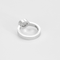 Bague 53 CHOPARD – Happy Heart – Bague en or gris et diamants. 58 Facettes DV27468-11-53-2