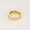 Bague 51 Demie alliance en or jaune et diamants 58 Facettes DV27468-49-51-2