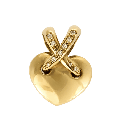 Pendentif Chaumet – Lien – Pendentif en or jaune diamants. Petit Modèle. 58 Facettes DV27468-15