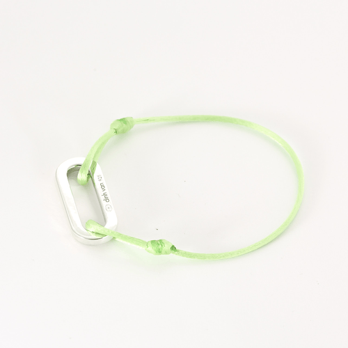Bracelet Dinh Van - Bracelet cordon Maillon XL en argent 58 Facettes DV21893-6