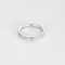 Bague 54 Demie-Alliance en or gris et diamants 58 Facettes DV27468-53-54-3
