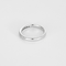 Bague 54 Demie-Alliance en or gris et diamants 58 Facettes DV27468-53-54-3