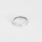 Bague 54 Demie-Alliance en or gris et diamants 58 Facettes DV27468-53-54-3