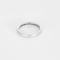 Bague 54 Demie-Alliance en or gris et diamants 58 Facettes DV27468-53-54-3