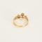 Bague 58,5 Fine bague en or jaune et diamants 58 Facettes DV25961-1-585-5