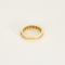 Bague 55 Demie alliance en or jaune et diamants 58 Facettes DV27468-37-DV0882-1