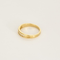 Bague 55,5 Alliance en or jaune et diamants 58 Facettes DV27468-54-555-5