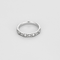 Bague 48 Graff - Laurence Graff - Alliance en or blanc et diamants 58 Facettes DV26891-1-48-2