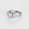 Bague 55 Bague en platine, or gris et diamants. 58 Facettes DV27468-33-DV0882-1