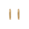 Paire d'anneaux d'oreilles en or rose 58 Facettes DV1838-16