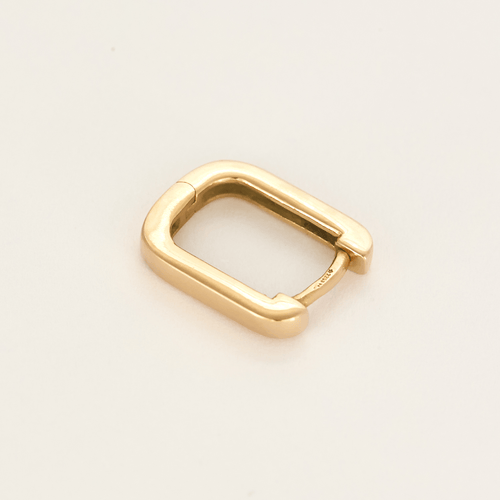 Paire d'anneaux d'oreilles en or rose 58 Facettes DV1838-16