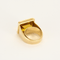 Bague 51 Importante Bague type Chevalière et citrine 58 Facettes DV11015-2-51-2