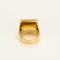 Bague 51 Importante Bague type Chevalière et citrine 58 Facettes DV11015-2-51-2