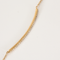 Bracelet Bracelet en or rose et ligne de diamants 58 Facettes DV1838-10