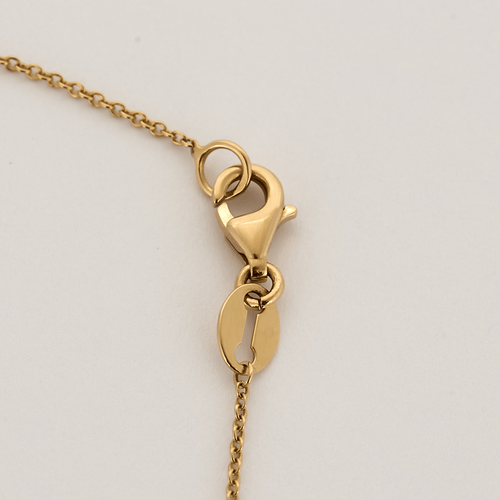 Collier Collier moderniste en or jaune à motif ajouré 58 Facettes DV1838-8
