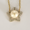 Collier Collier en or jaune et or gris , perle de culture et diamants 58 Facettes DDV24577-2