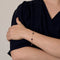 Bracelet Bracelet en or jaune et perles d'améthyste 58 Facettes DV24577-4