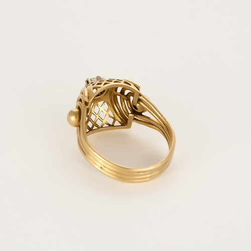 55 Bague en or jaune, or rose et diamants 58 Facettes DV0013-40-DV0882-1