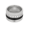 Bague Bague Boucheron Quatre Black Edition grand modèle en or blanc, diamants et PVD noir. 58 Facettes DDV27634-1