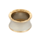 Bague 52 Bulgari Anish Kapoor - Bague en acier et or 58 Facettes DV27821-2-52-1