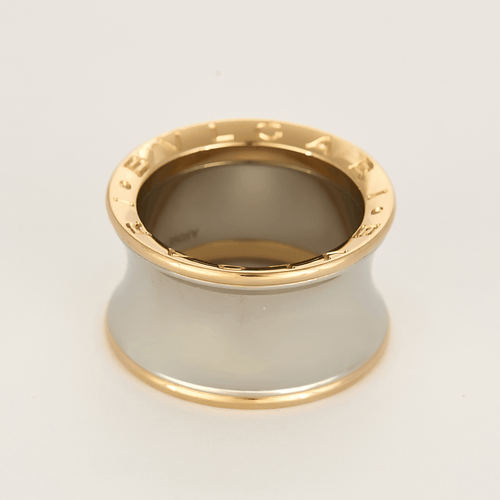 Bague 52 Bulgari Anish Kapoor - Bague en acier et or 58 Facettes DV27821-2-52-1