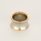 Bague 52 Bulgari Anish Kapoor - Bague en acier et or 58 Facettes DV27821-2-52-1