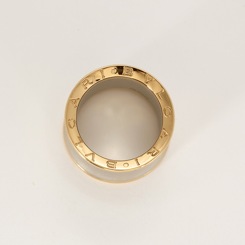 Bague 52 Bulgari Anish Kapoor - Bague en acier et or 58 Facettes DV27821-2-52-1