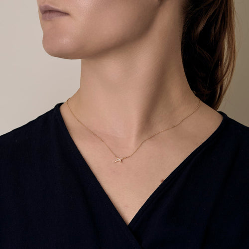 Collier Mauboussin -  My Shades To You White - Collier en or jaune 14K et petits diamants 58 Facettes DV24577-6