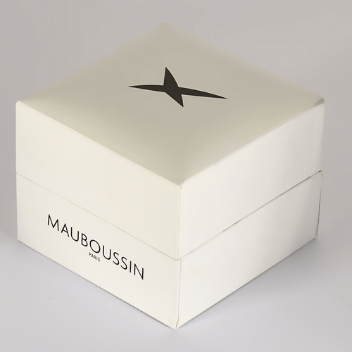 Collier Mauboussin -  My Shades To You White - Collier en or jaune 14K et petits diamants 58 Facettes DV24577-6