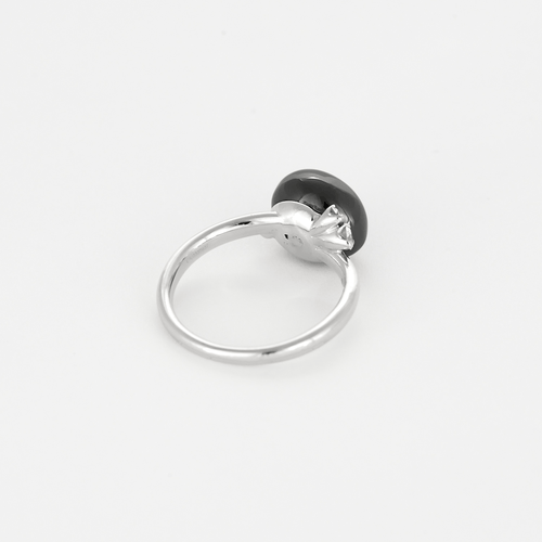 54 POMELLATO - Bague Capri or blanc diamants 58 Facettes DV27441-1-54-3