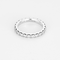 Bague 49,5 Mauboussin - Indispensable et universelle - Alliance américaine en or blanc et diamants 58 Facettes DV6693-9-495-6