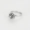 Bague 55,5 Bague en or blanc à motif de fleur et diamants 58 Facettes DV27468-28-555-5