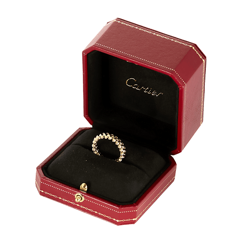 Bague 54 CARTIER- Clash Petit Modèle - Bague en Or rose. 58 Facettes DV27788-3