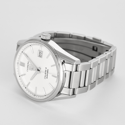 Montre TAG HEUER - CARRERA - Montre en acier à mouvement automatique 58 Facettes DV18882-7