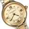Montre Frédérique Constant - Bracelet montre en acier plaqué or rose à boitier rond et à mouvement quartz 58 Facettes DV22972-58