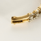 Bracelet Bracelet jonc ouvrant en or rose et or gris, diamants. Style Napoléon III. 58 Facettes DV27858-1