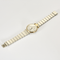Montre VAN CLEEF & ARPELS - Montre en acier et acier plaqué or à boitier rond et mouvement quartz 58 Facettes DV11451-21