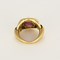 Bague 54,5 POIRAY - Indrani grand modèle- Bague semi-articulée en or jaune et tourmaline 58 Facettes DV27468-43-545-6
