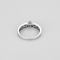 Bague 54 Bague solitaire en or gris et diamants 58 Facettes DV24276-11