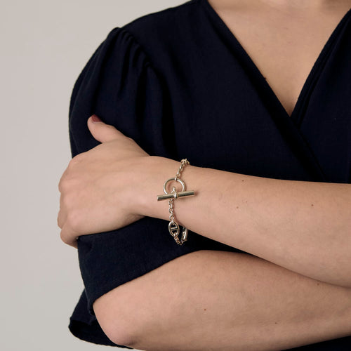 Bracelet Hermès - Bracelet "Farandole" en argent 58 Facettes DV27755-6