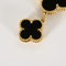 VAN CLEEF & ARPELS - Alhambra - Montre bracelet de dame en or jaune et onyx 58 Facettes DV4391-3